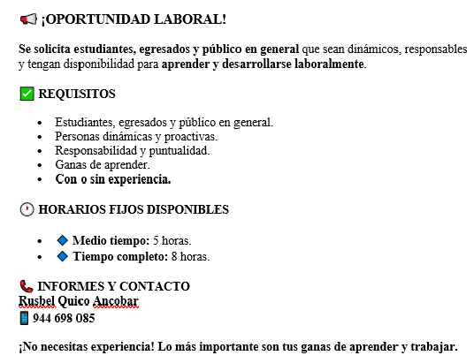 Oficina clásica
